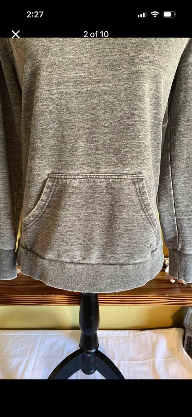 Desires Cowl Neck With Zipper Sweatshirt - photo 2