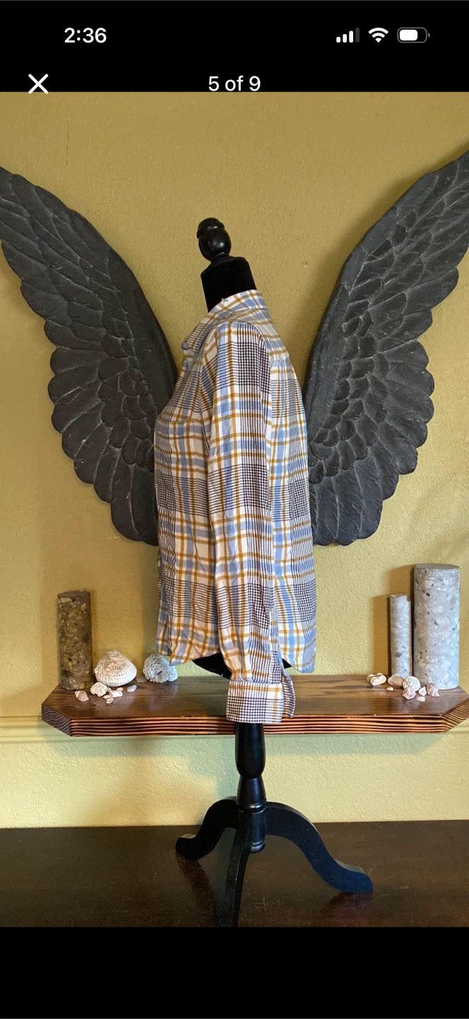 Icone Plaid Button Down Shirt - photo 5