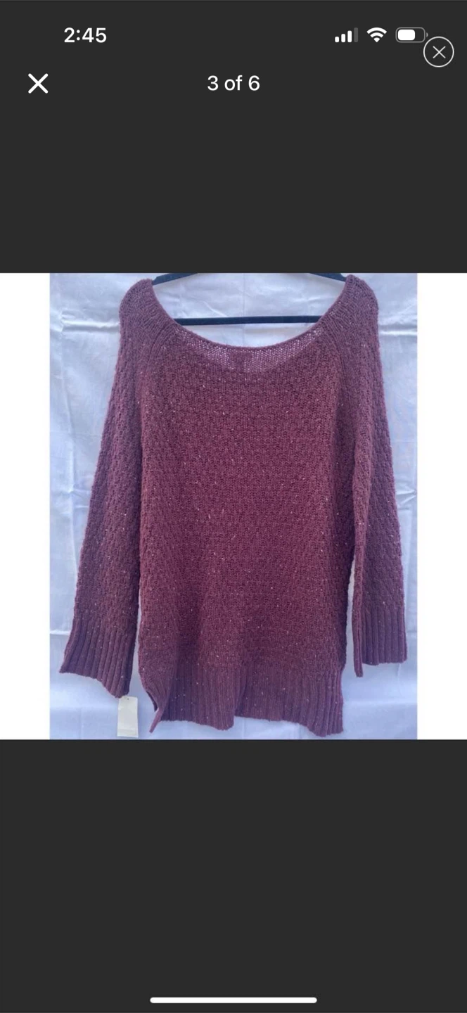 Hinge Marilyn Off The Shoulder Sweater New - photo 3