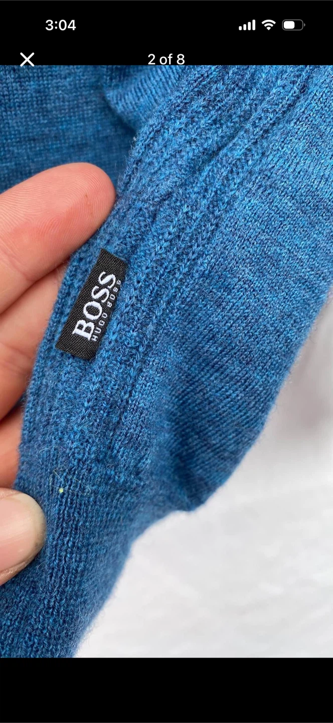 Hugo Boss V-neck Dress Sweater - photo 2