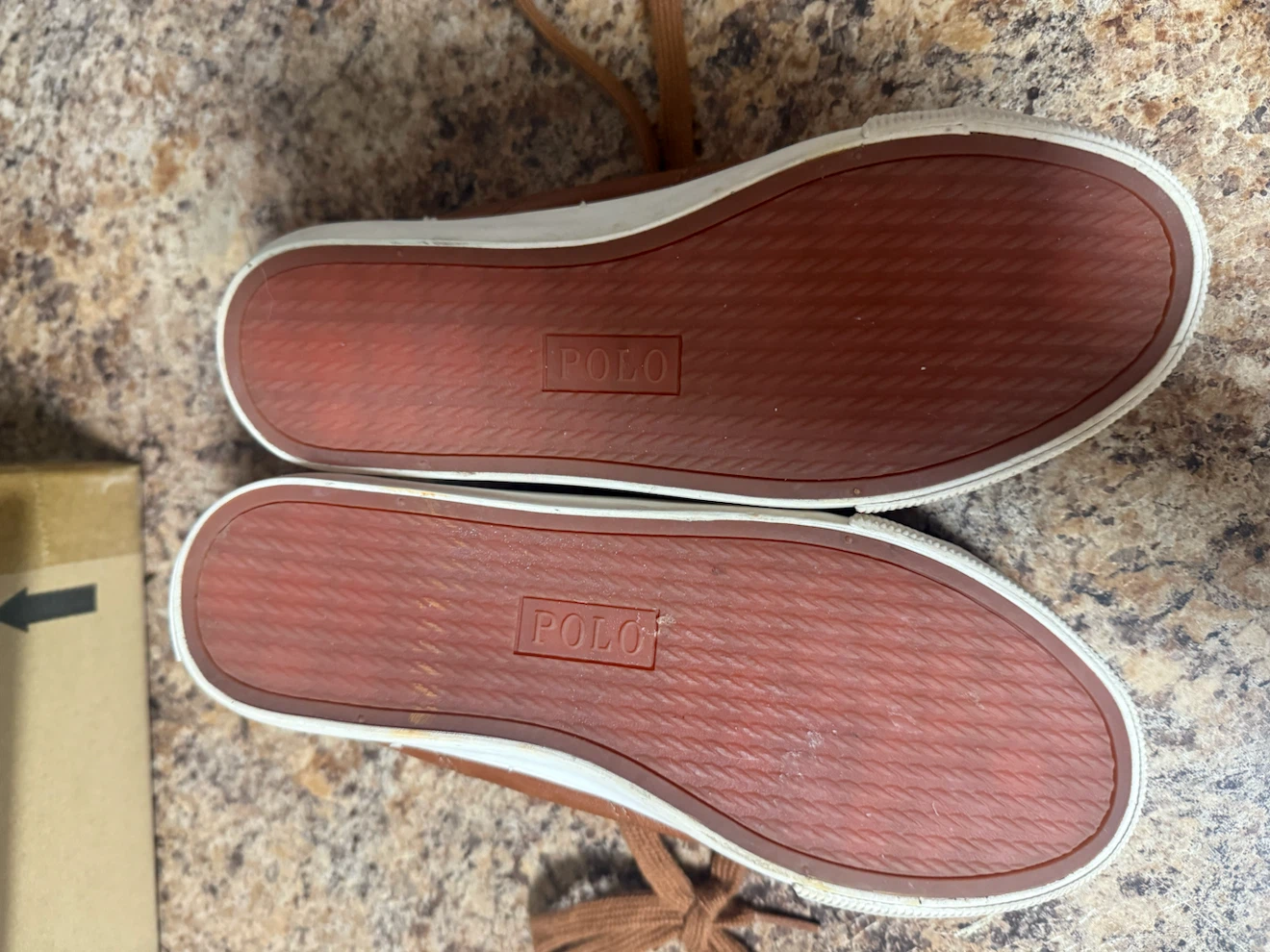 Polo Ralph Lauren Brown Leather Sneakers - photo 2