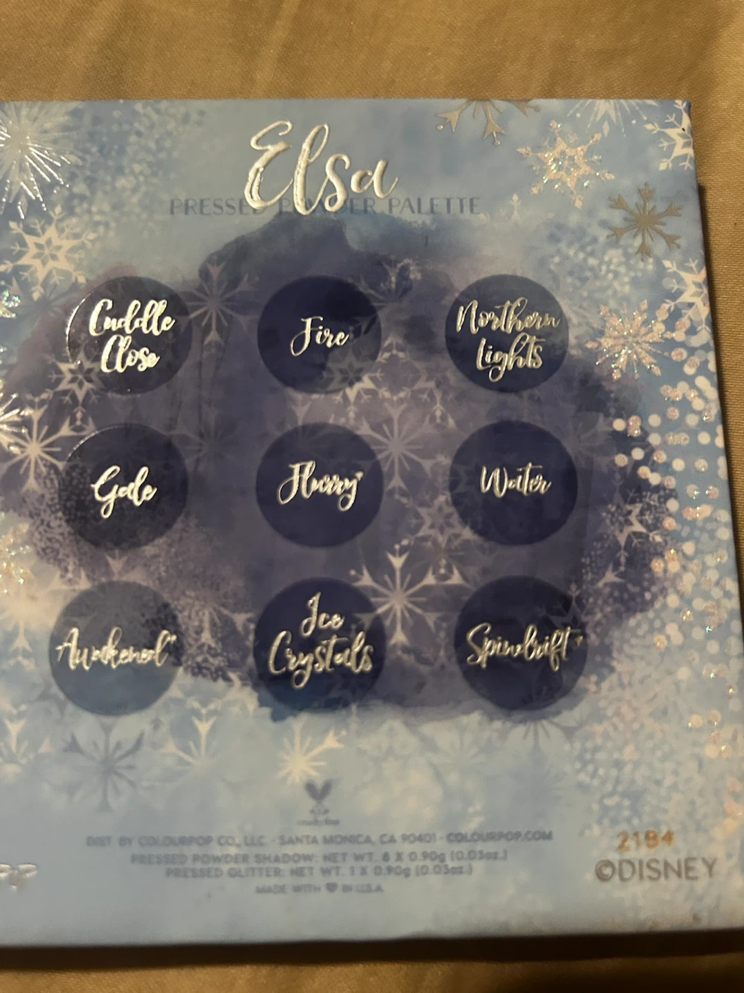 ColourPop Elsa Frozen II Pressed Powder Palette - photo 3