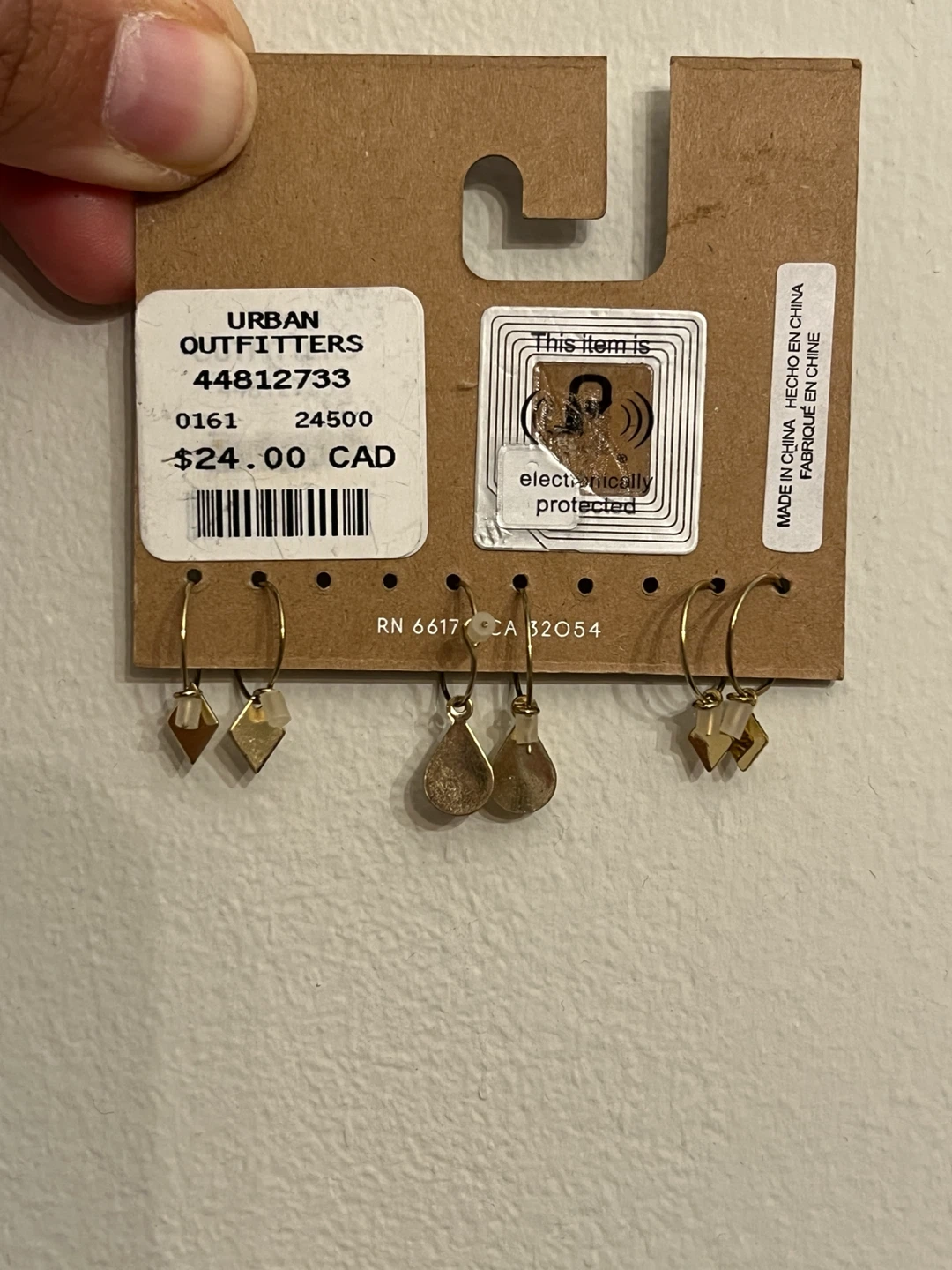 Urban Outfitters 3-Pair Hoop Earring Set - photo 2