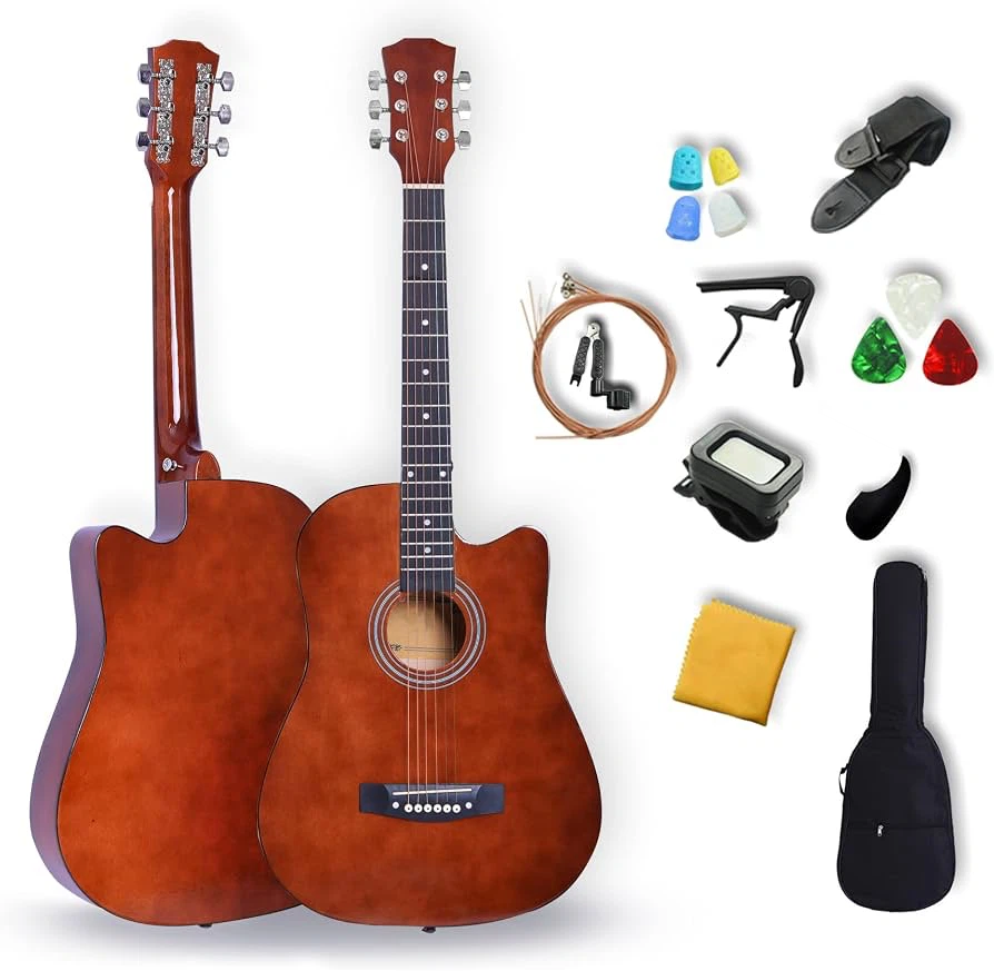 Rosefinch Acoustic Guitar with Accessories - photo 2
