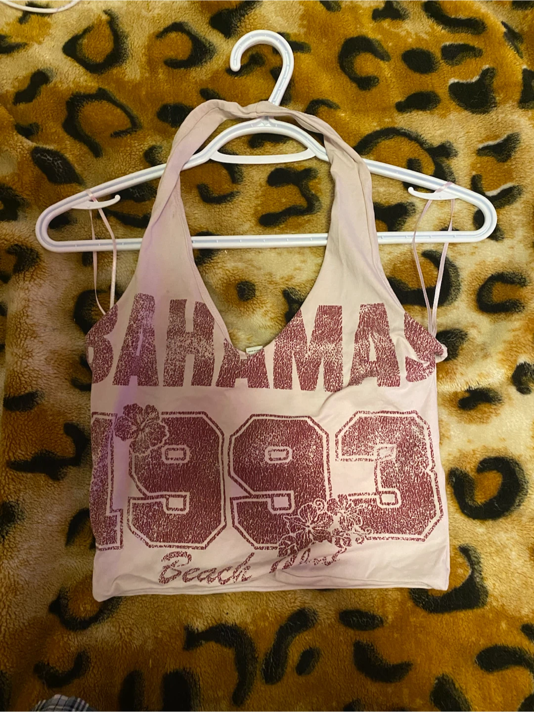 Pink Bahamas 1999 Halter Top