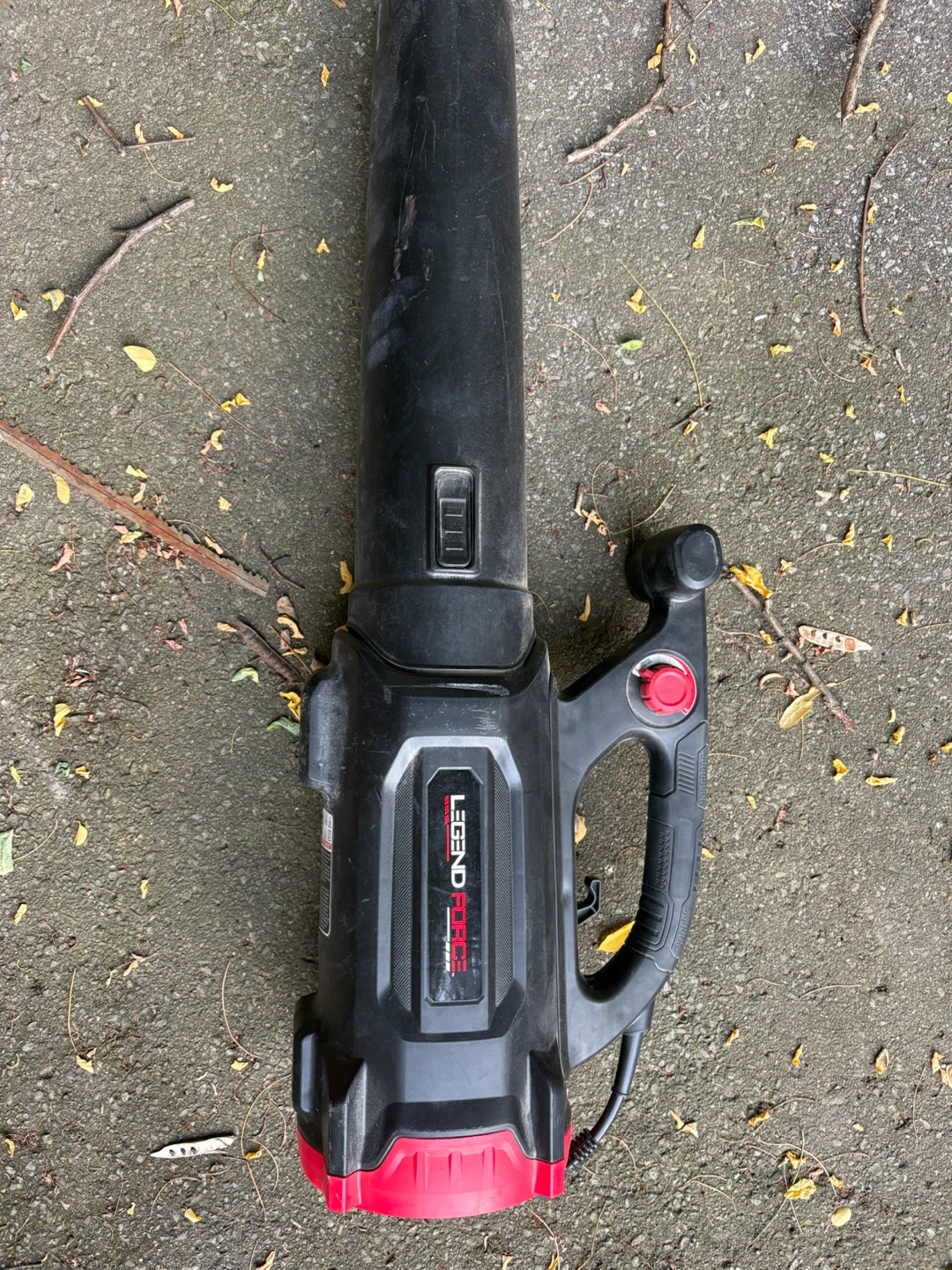 Legend Force Electric Leaf Blower/Sweeper
