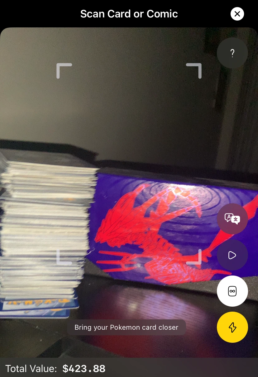 Stack of Pokemon Cards