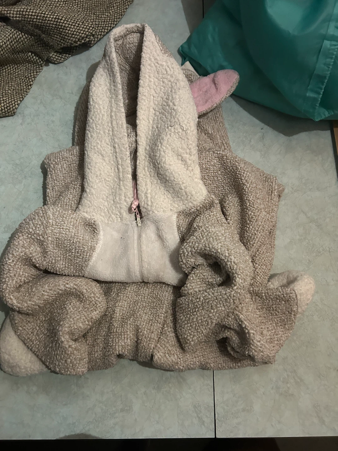 Fleece Onesie Pajamas with Hood