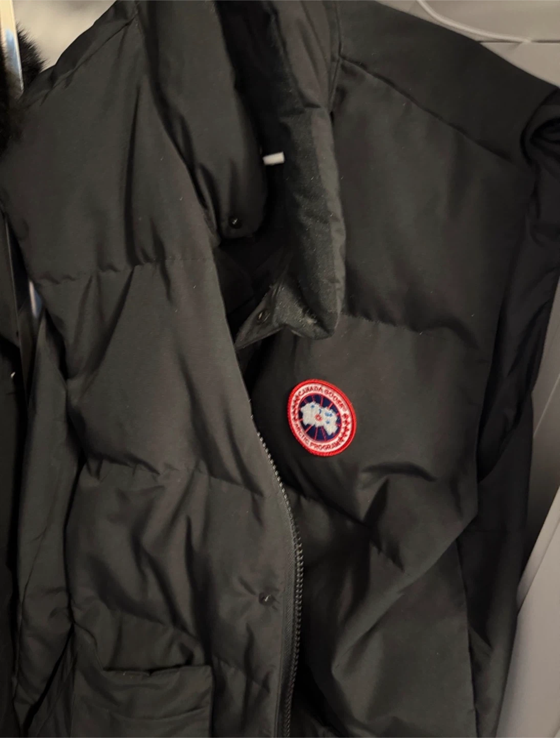 Canada Goose Black Puffer Jacket