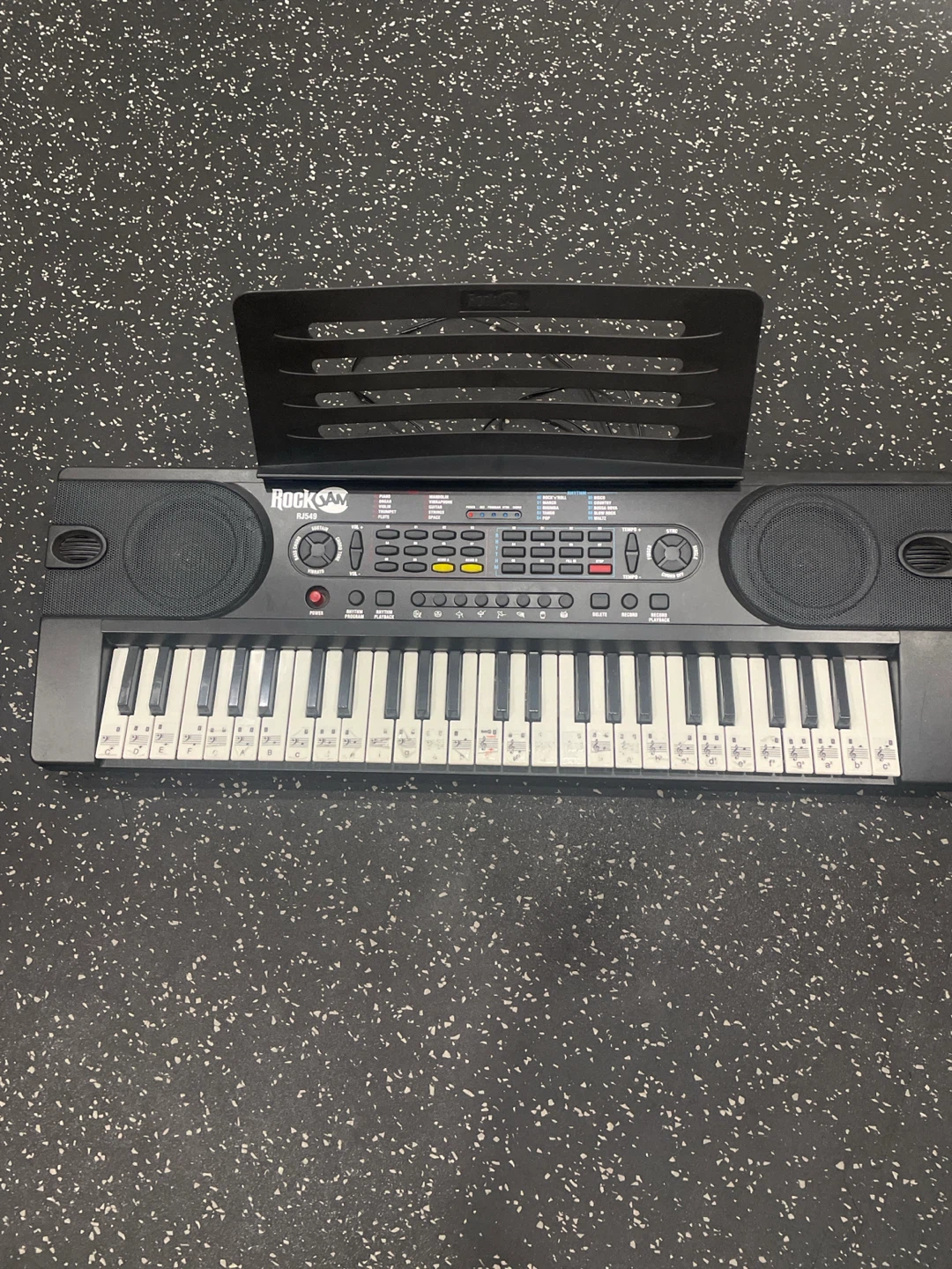 RockJam RJ549 61-Key Electronic Keyboard