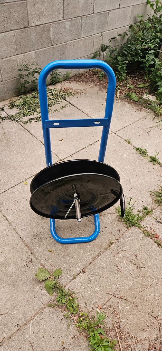 Blue Strapping Cart with Roll - photo 3