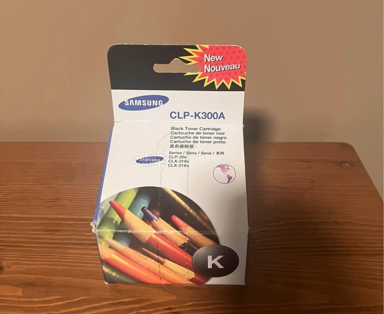 Samsung CLP-K300A Black Toner Cartridge