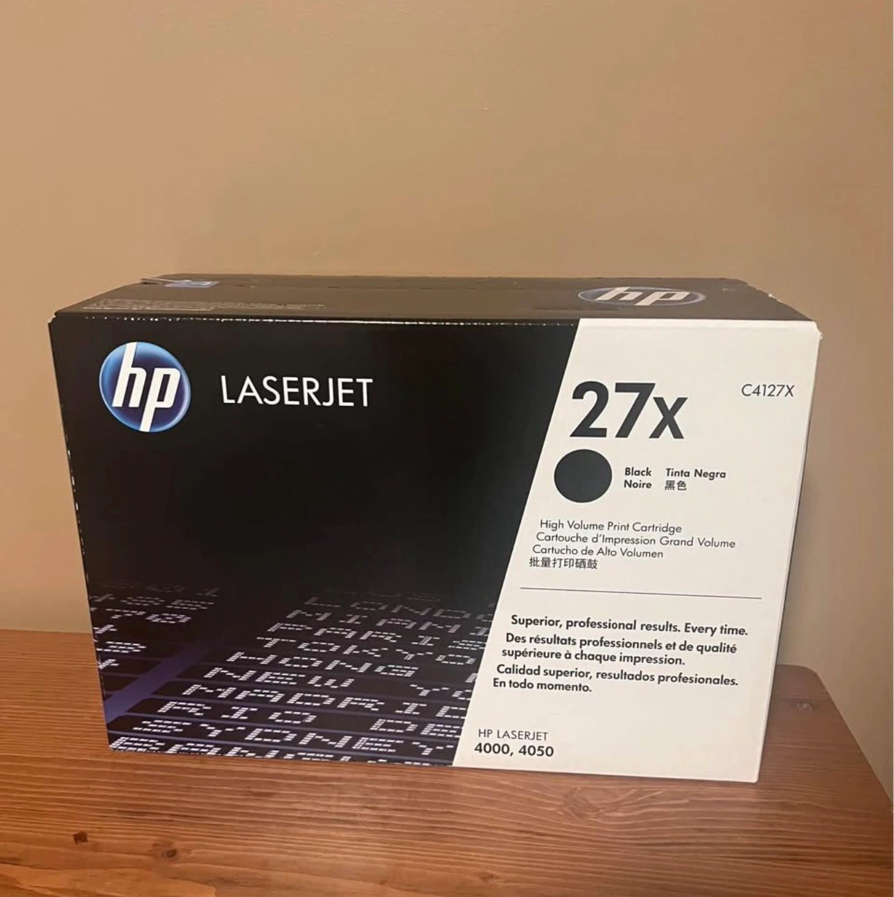 HP LaserJet 27x High Volume Black Print Cartridge C4127X