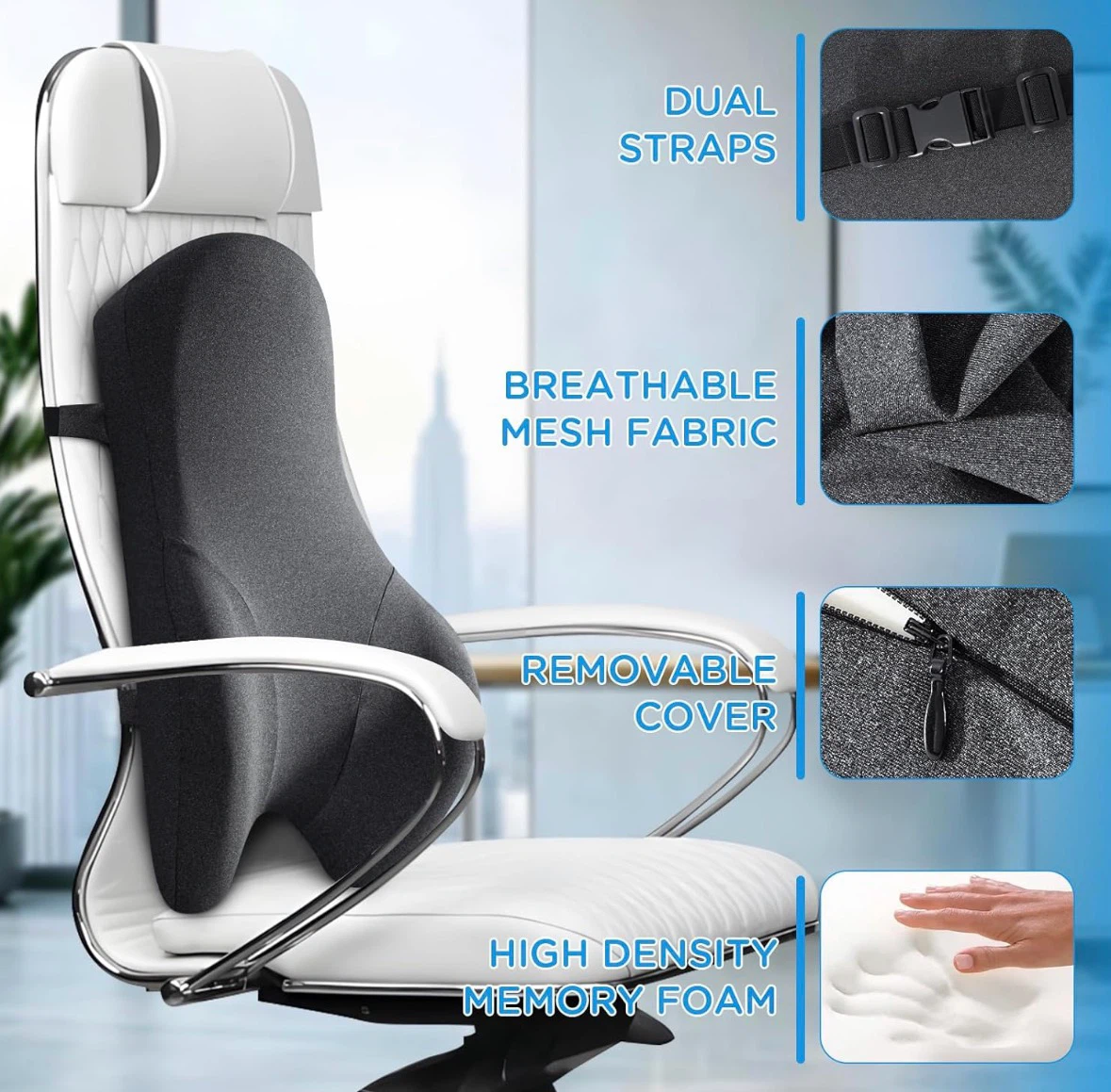 Memory Foam Back Cushion - photo 4