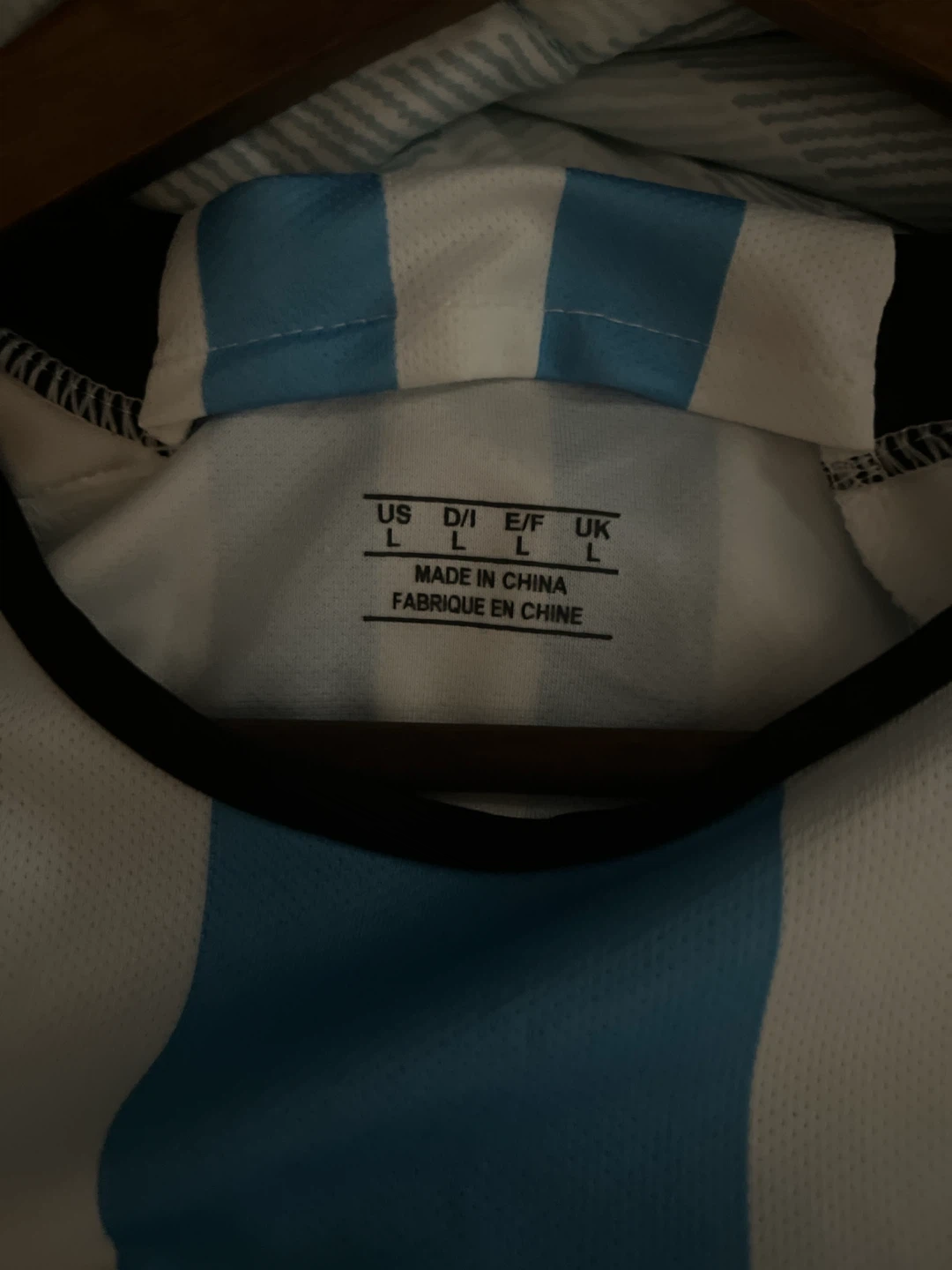 Argentina Messi #10 Soccer Jersey | Size Large - photo 3