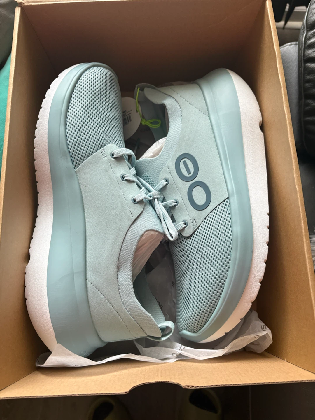 OOFOS OOmg Stride Mist Men's Sneakers