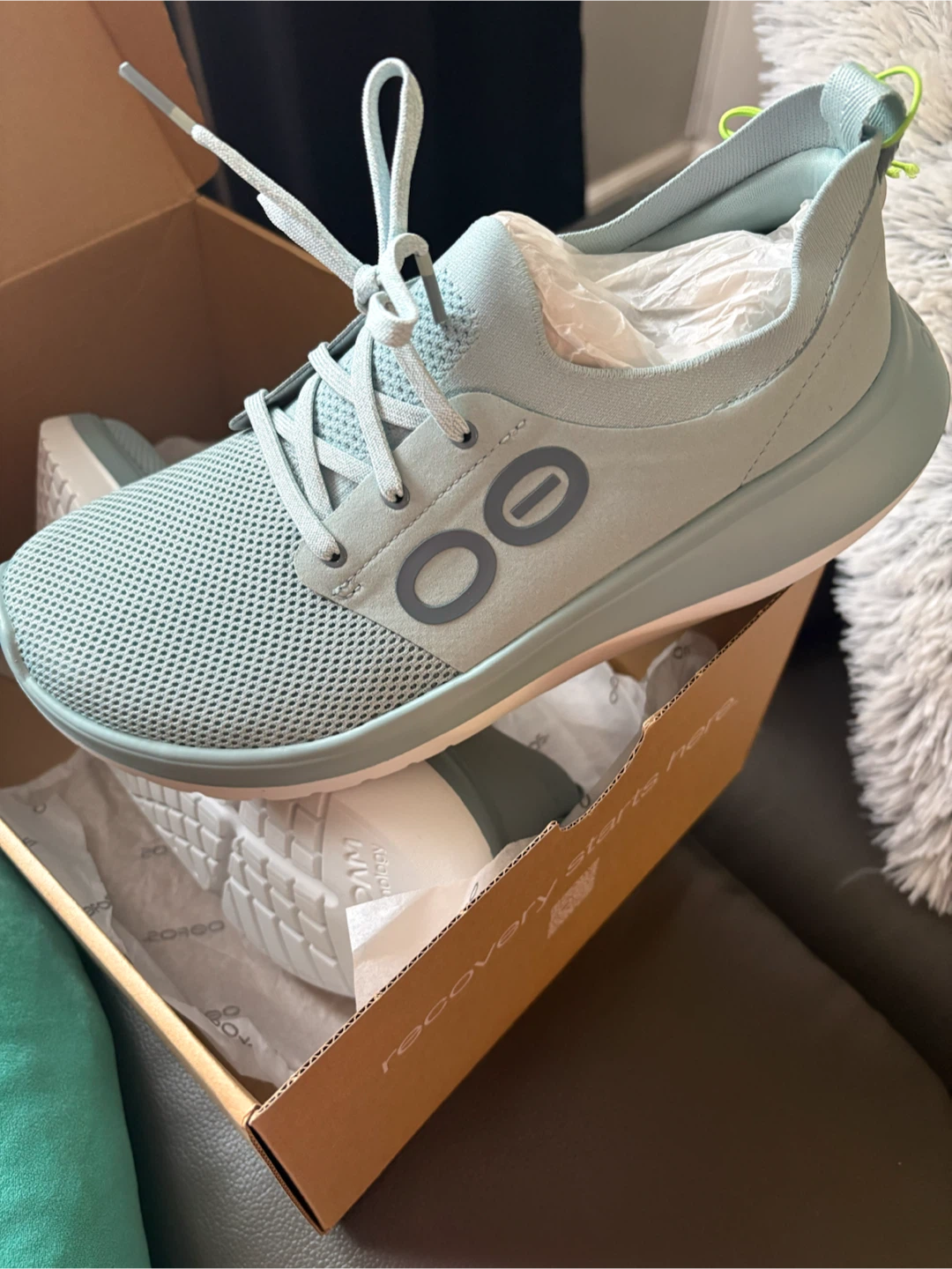 OOFOS OOmg Stride Mist Men's Sneakers - photo 2