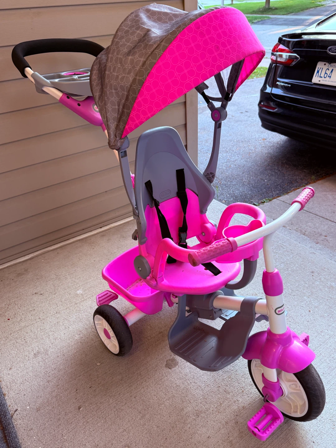 Little Tikes Pink Tricycle with Canopy - photo 2