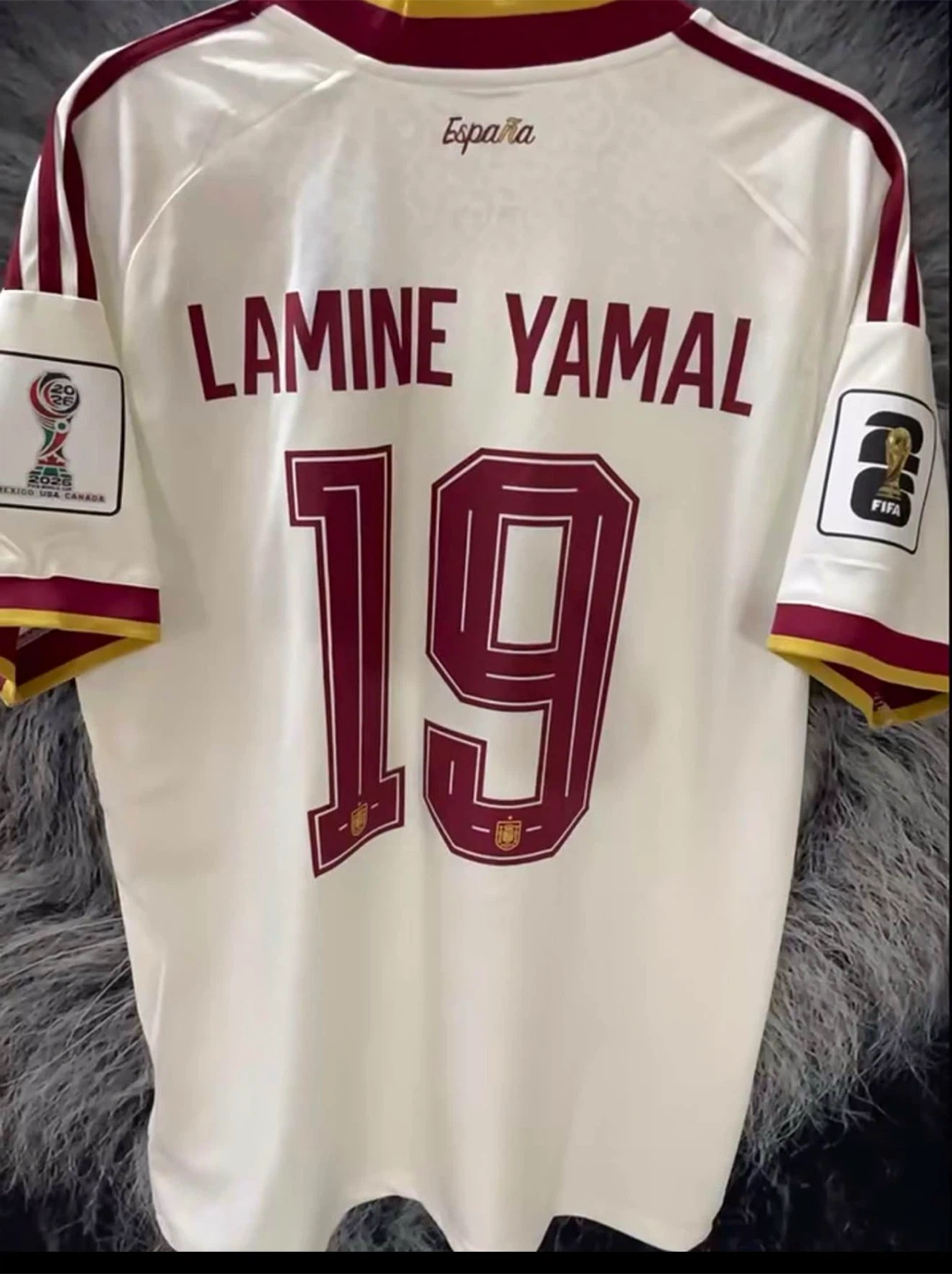 Spain Lamine Yamal 19 Soccer Jersey - photo 2