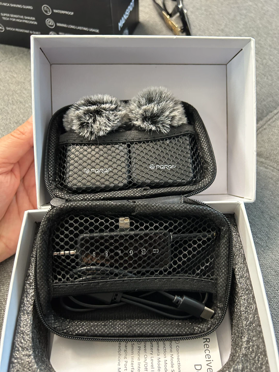 PQRQP Mini Mic Wireless Microphone Kit - photo 3