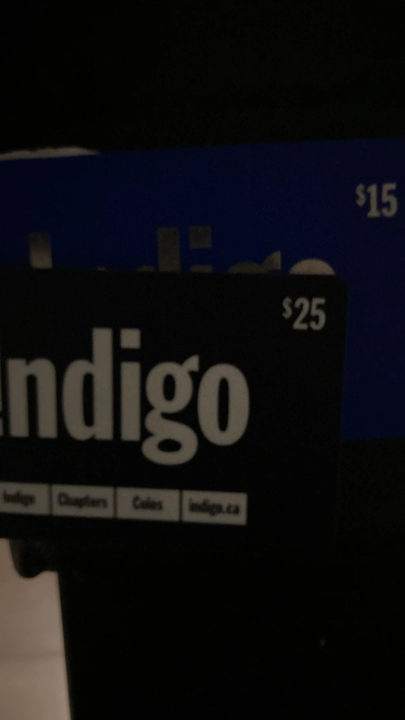Indigo gift cards $40 total value - photo 2