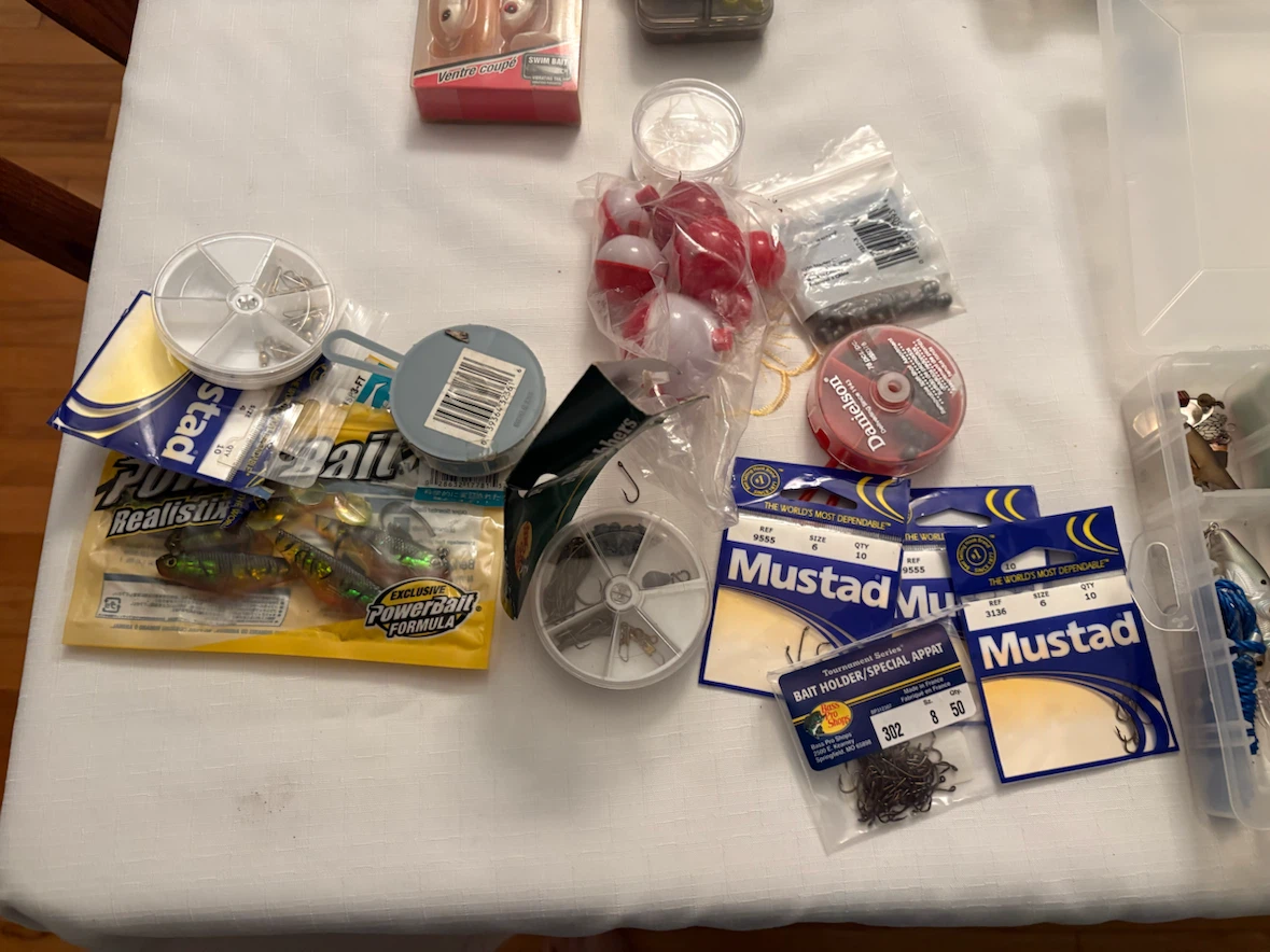 Fishing Lures and Tackle Set