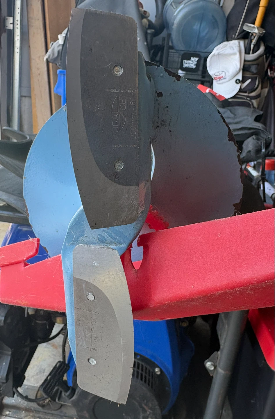 Swede-Bore Ice Fishing Manual Auger, 8-in - photo 2