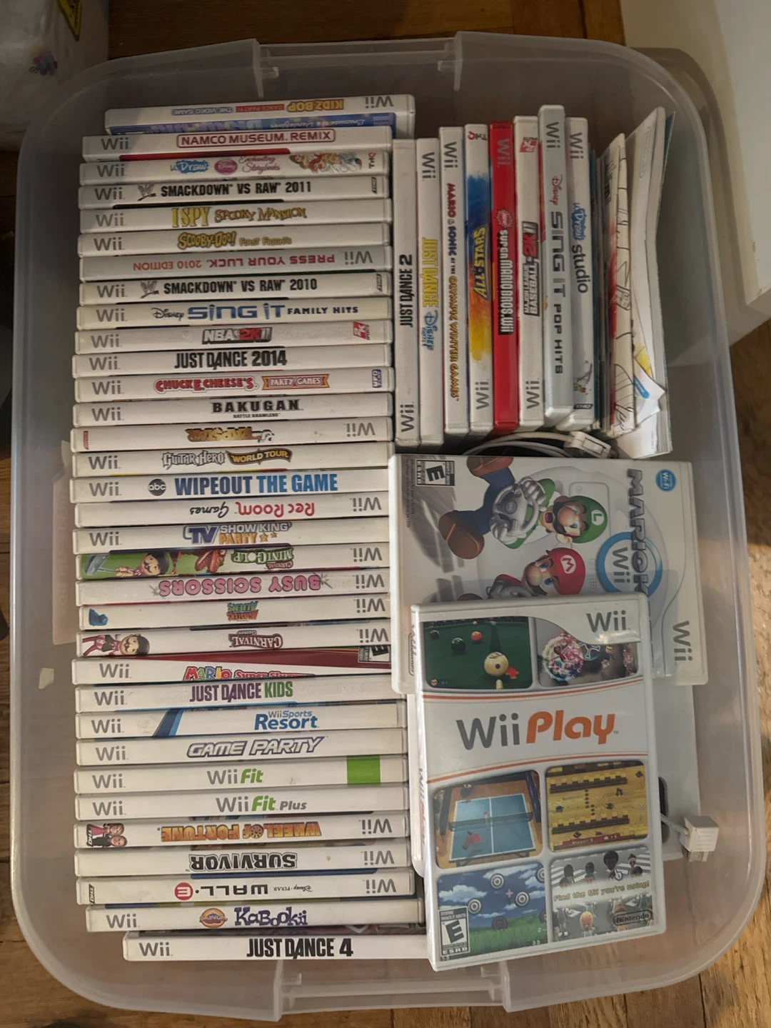 Wii Video Game Collection