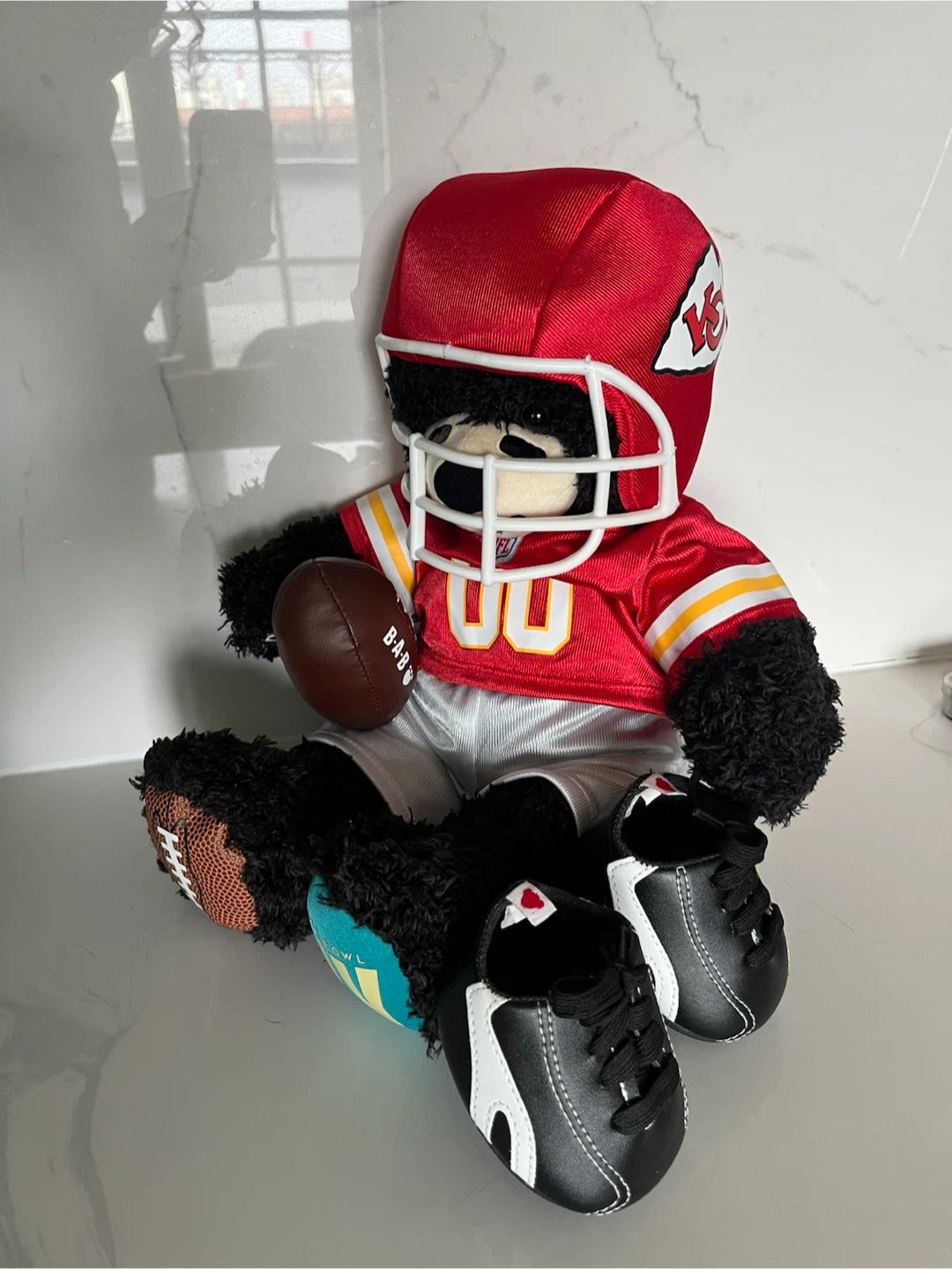 Kansas City Chiefs Super Bowl LIV Football Teddy Bear Plush