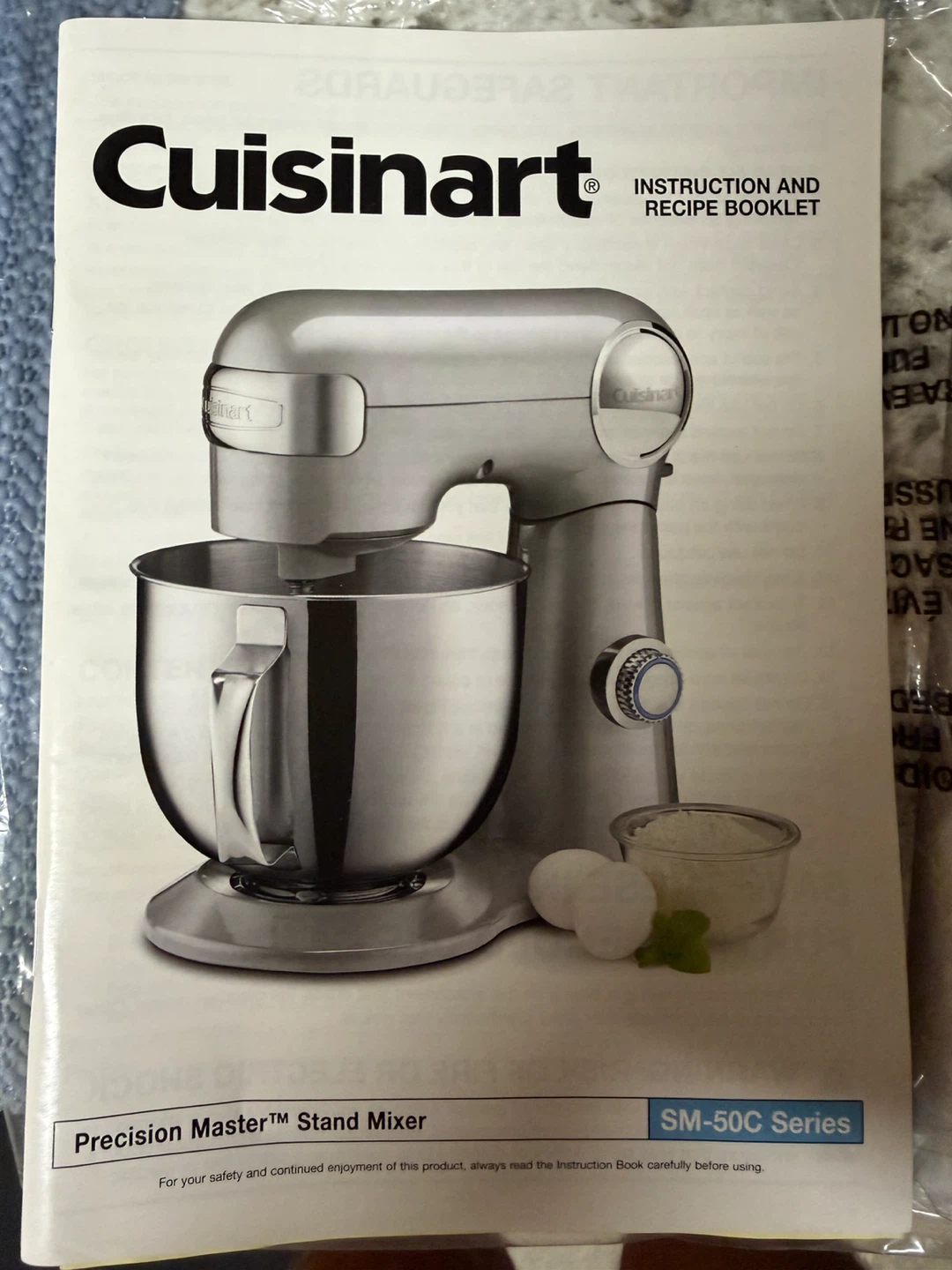 Cuisinart stand mixer with attachments model am-50c - photo 5