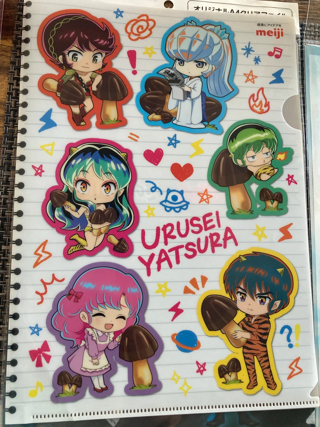 Urusei Yatsura clear file folder