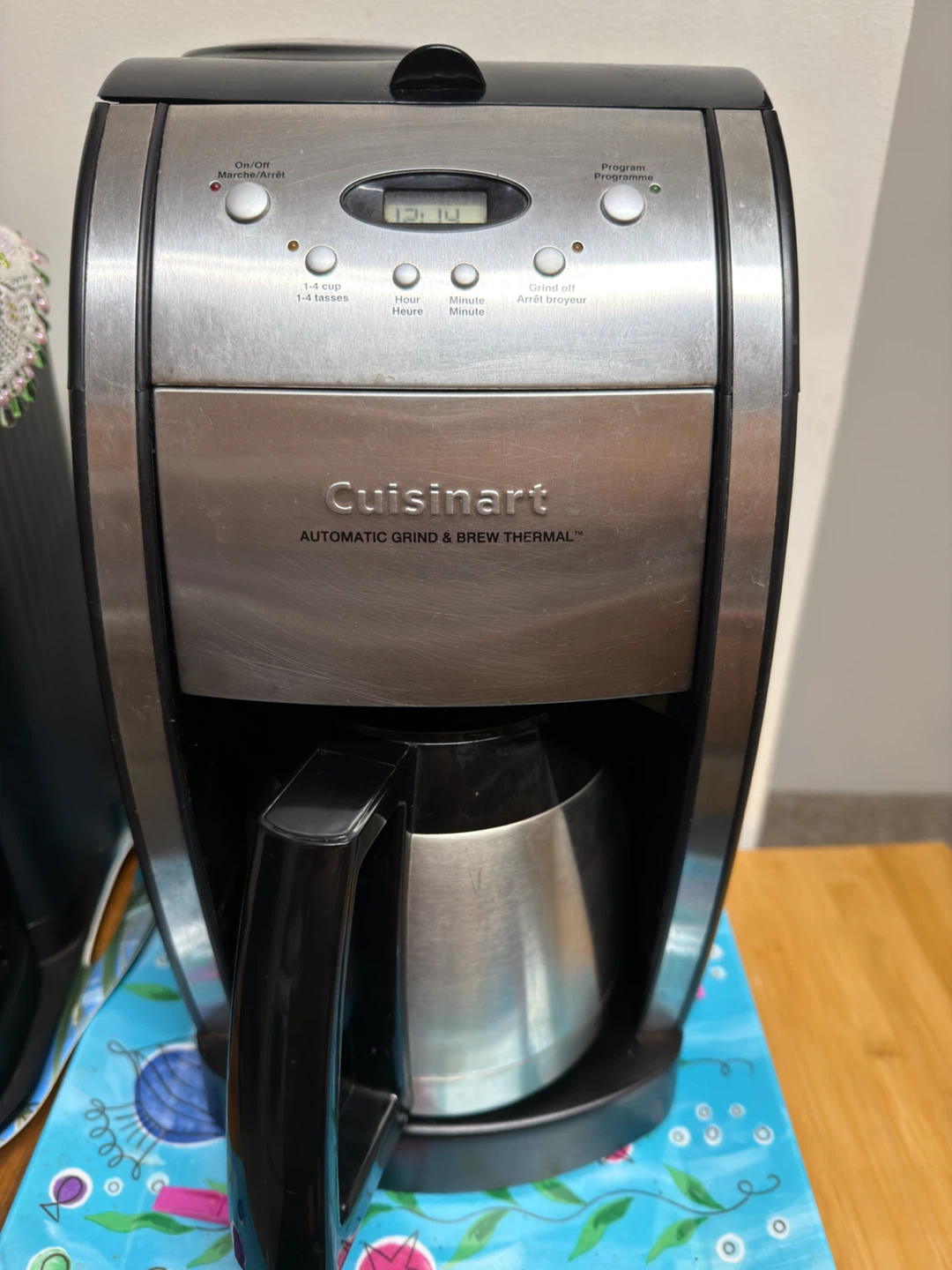 Cuisinart Automatic Grind & Brew Thermal Coffee Maker