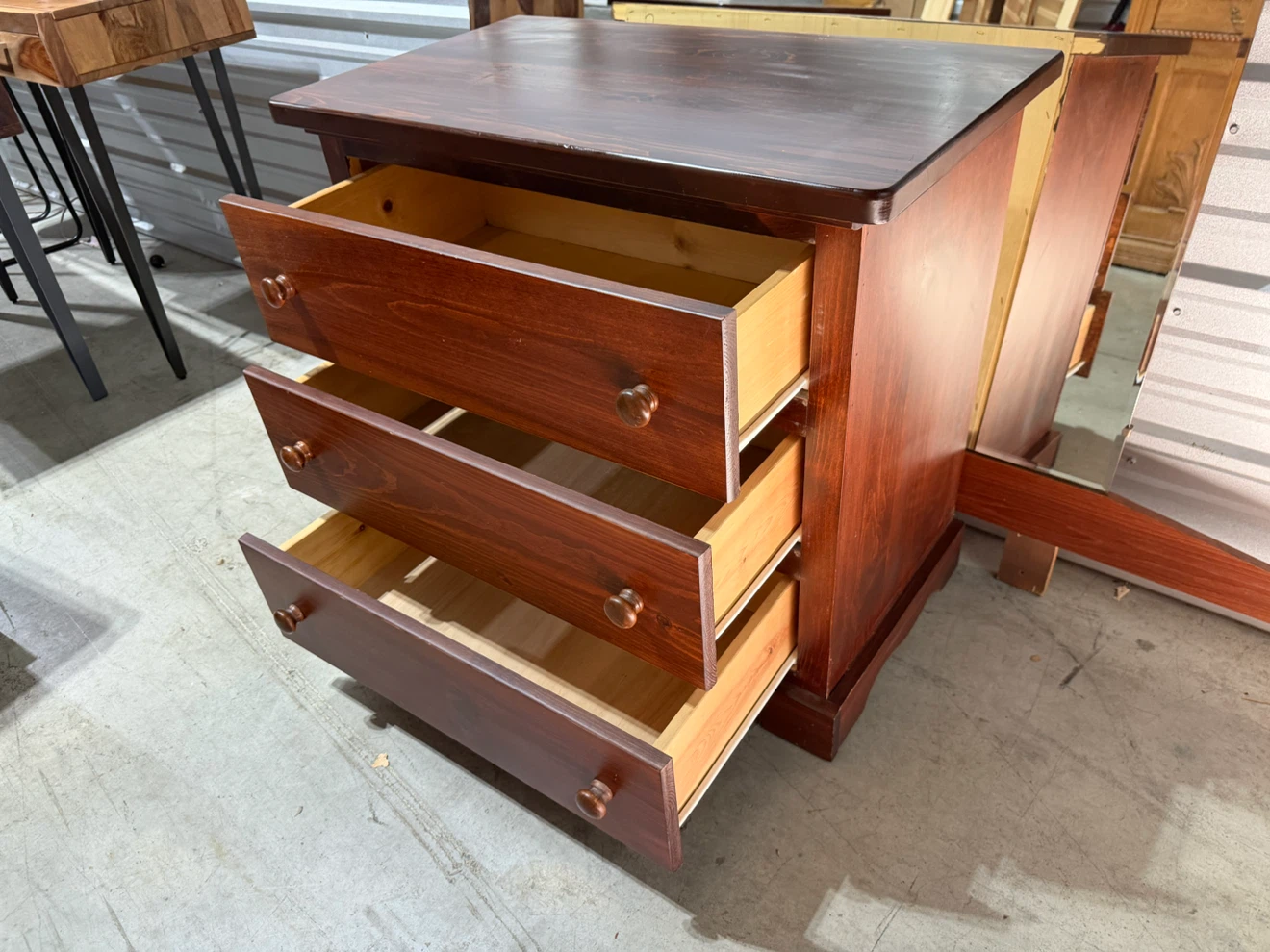 Solid pine Chest of Drawers - photo 2