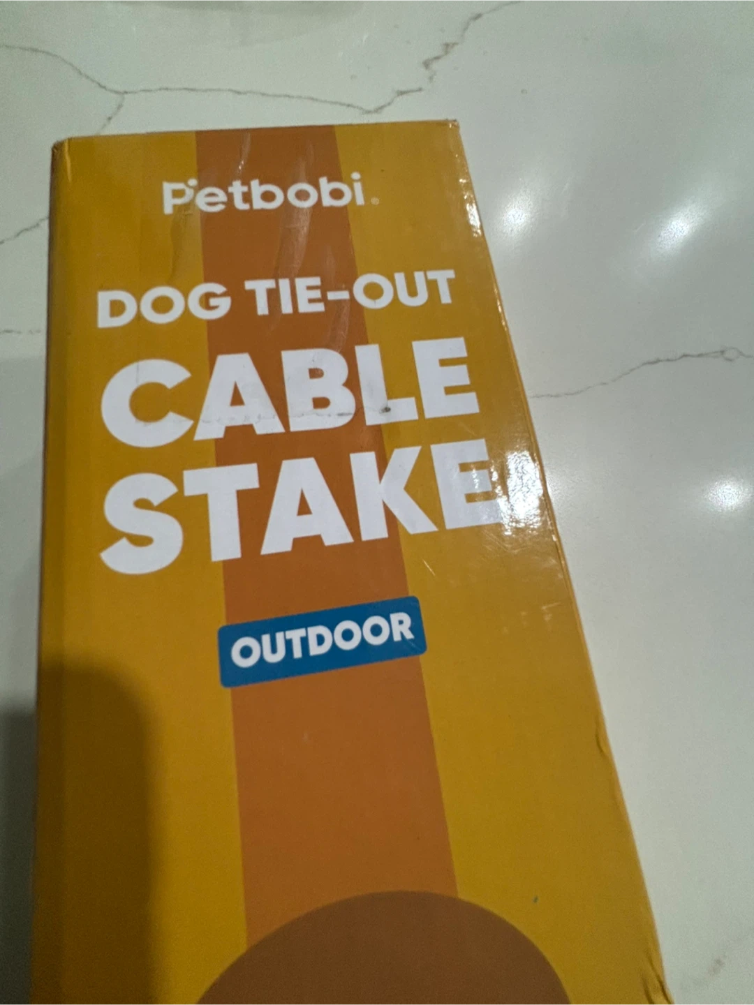 NEW Petbobi Dog Tie-Out Cable & Stake - 30ft - photo 5