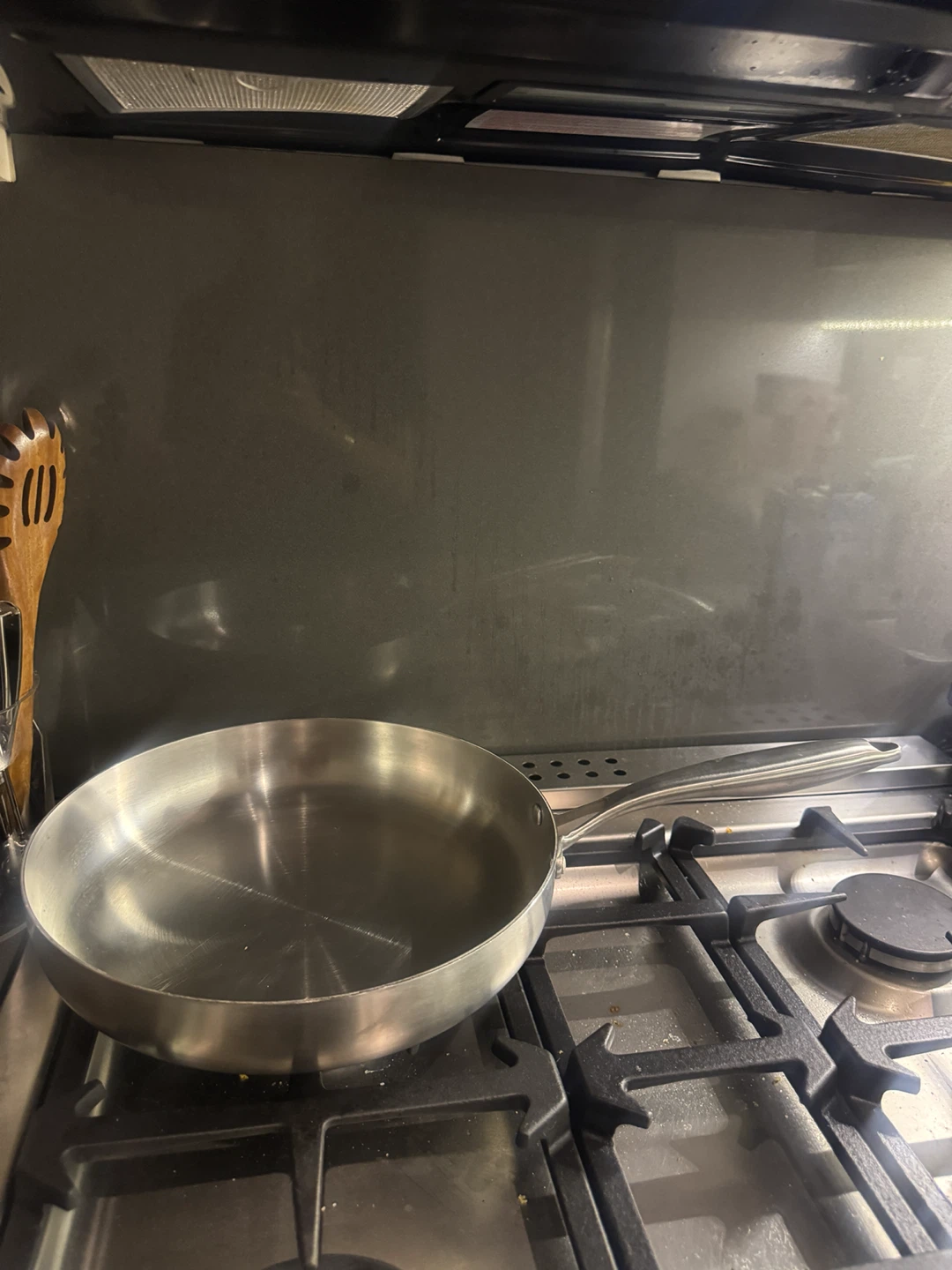 Stainless Steel Frying Pan - 11.81 inch