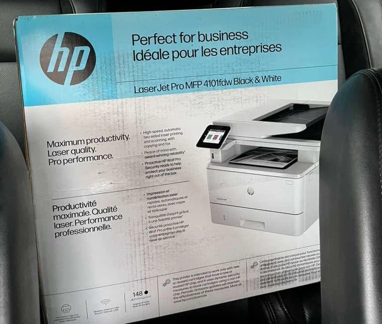 HP LaserJet Pro MFP 4101fdw Black & White Printer