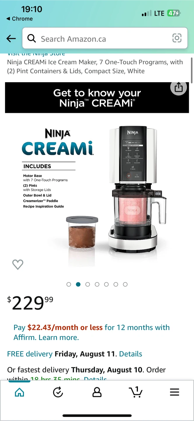 Ninja CREAMi Ice Cream Maker - photo 3