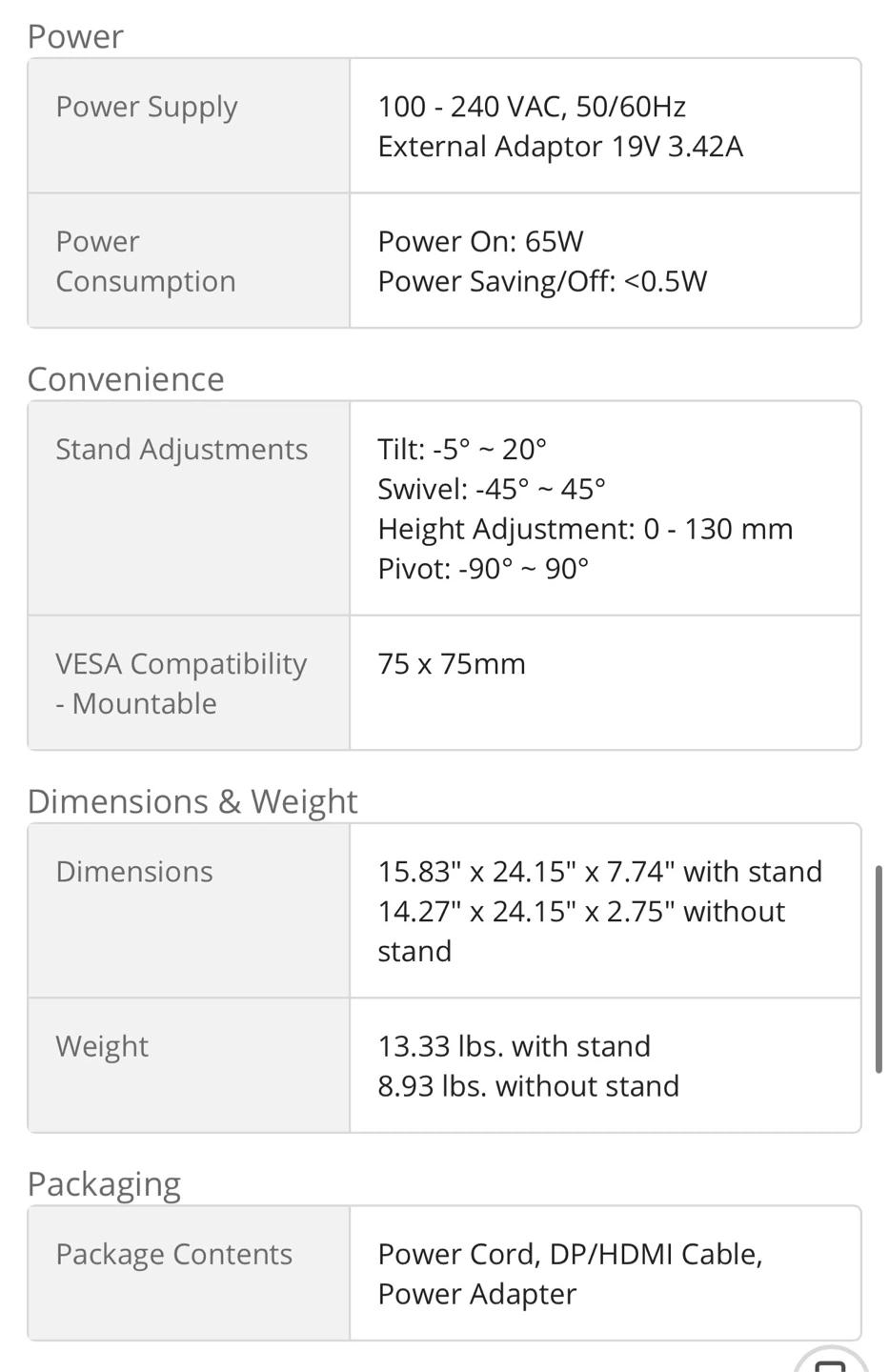 MSI G274QPF-QD 27" WQHD 170Hz Gaming Monitor - photo 5