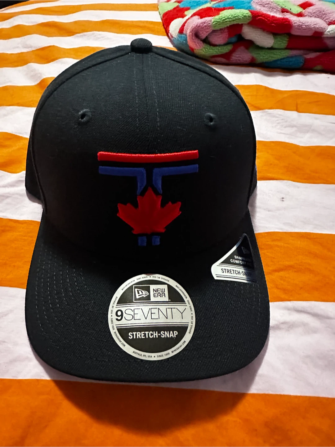 Brand New New Era Toronto Blue Jays Stretch-Snap Hat