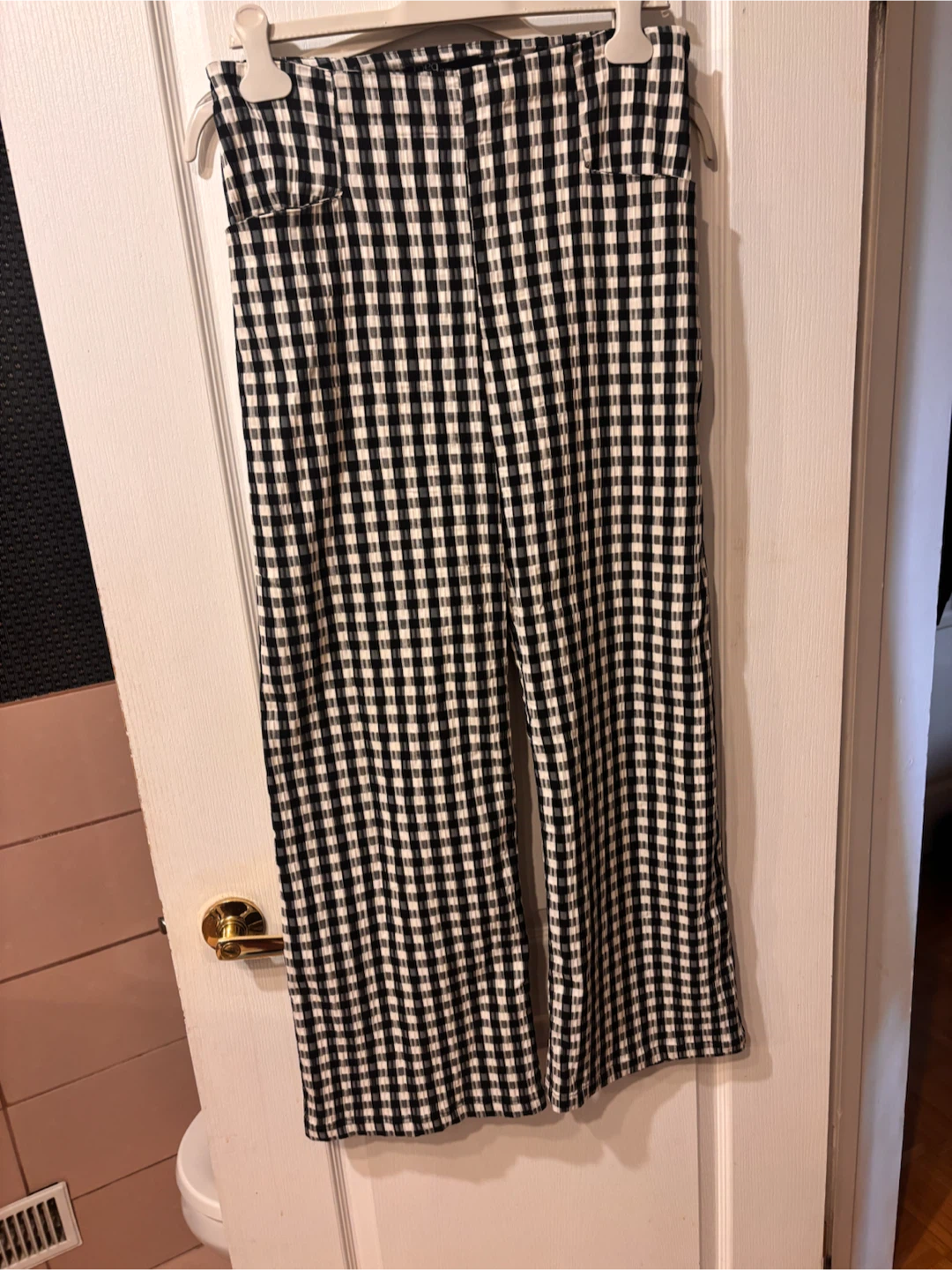 MEG Gingham Pants Size M