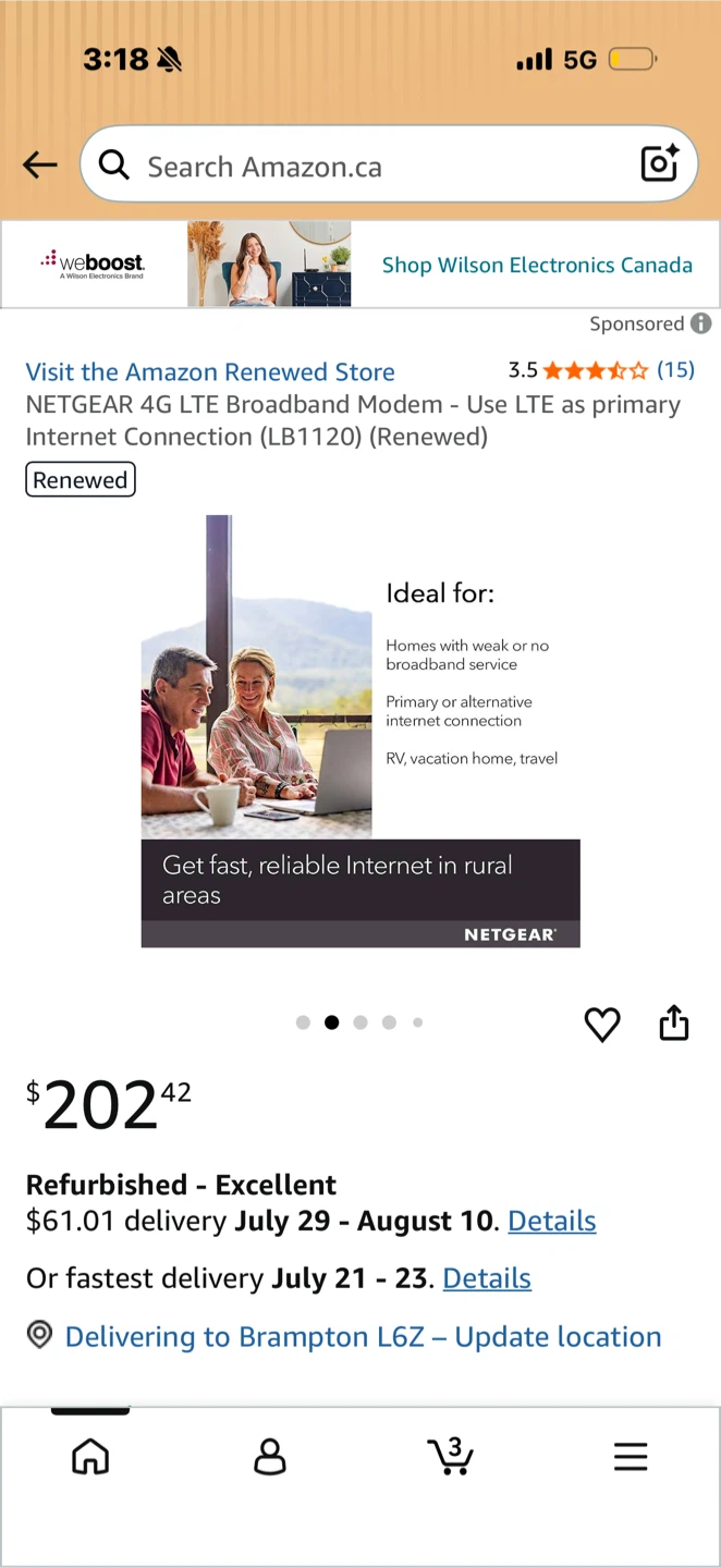NETGEAR 4G LTE Broadband Modem LB1120 (Renewed) - photo 5