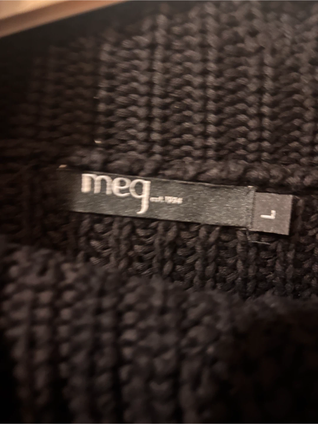 Black "meg" cowl neck sleeveless sweater - photo 3
