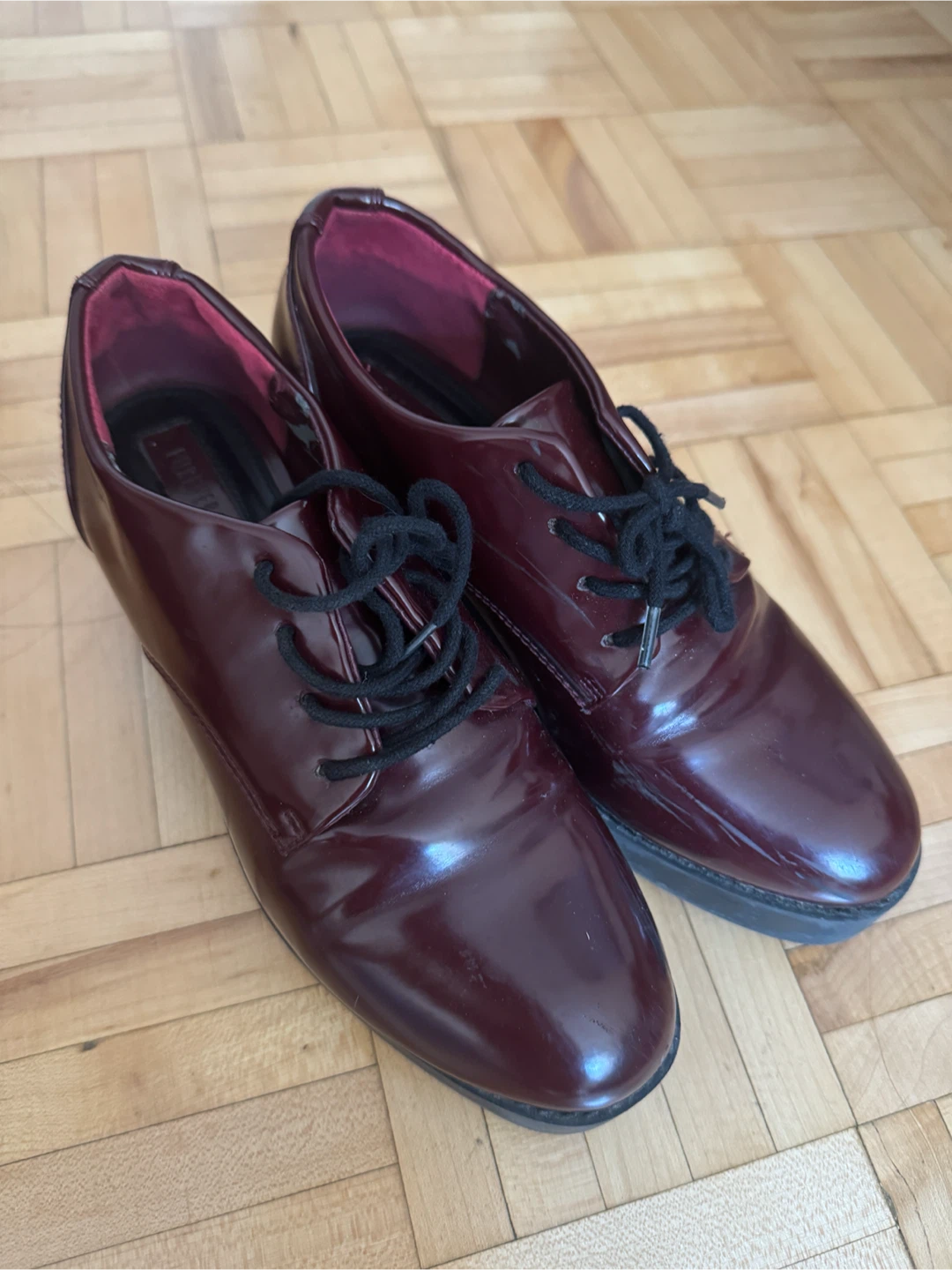 Burgundy Oxford Shoes - photo 2