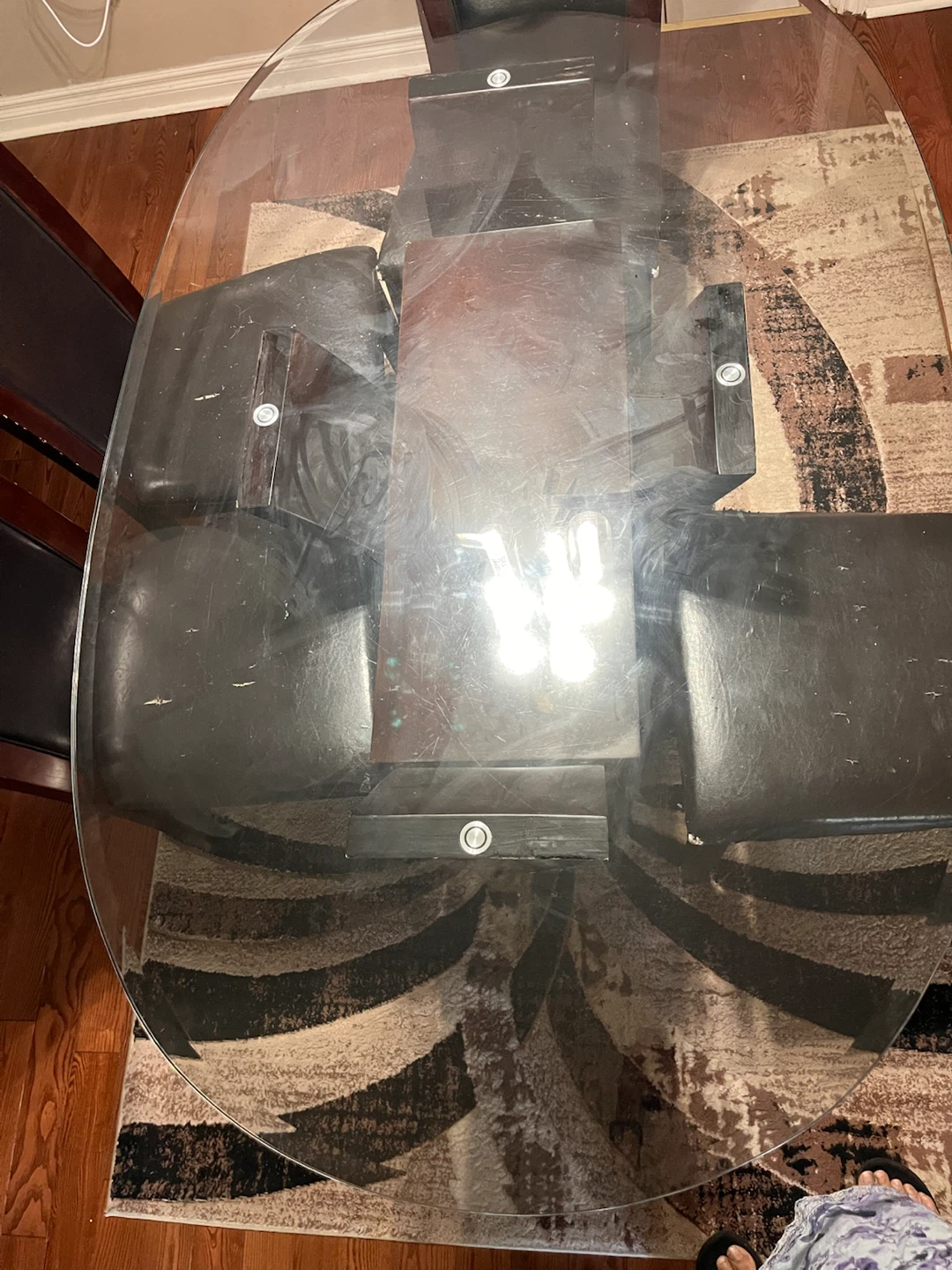 Glass Dining Table