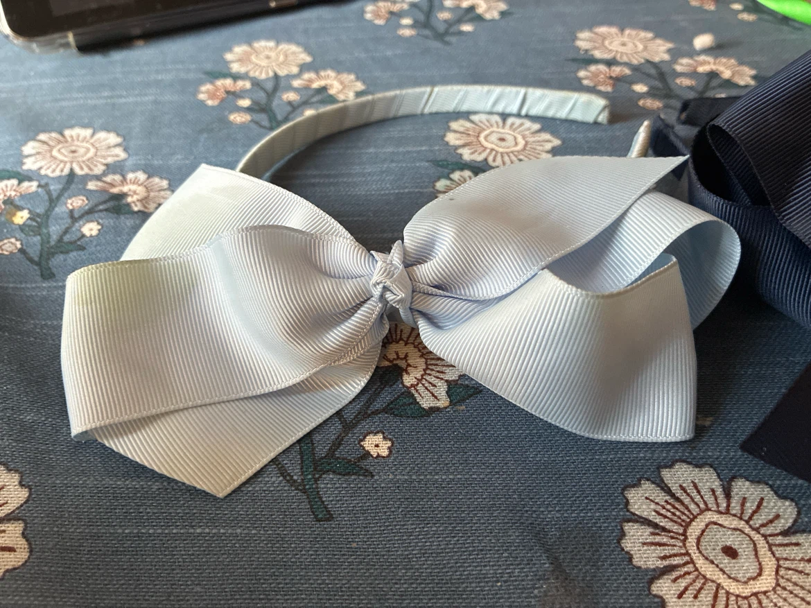 Girls Headbands with Bows and Shamrock