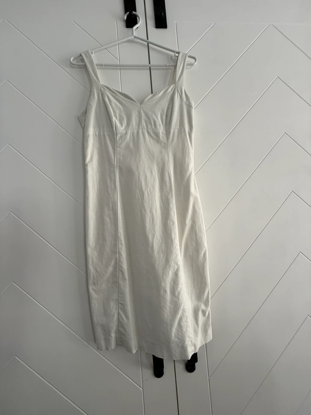 Jacob White Midi Dress