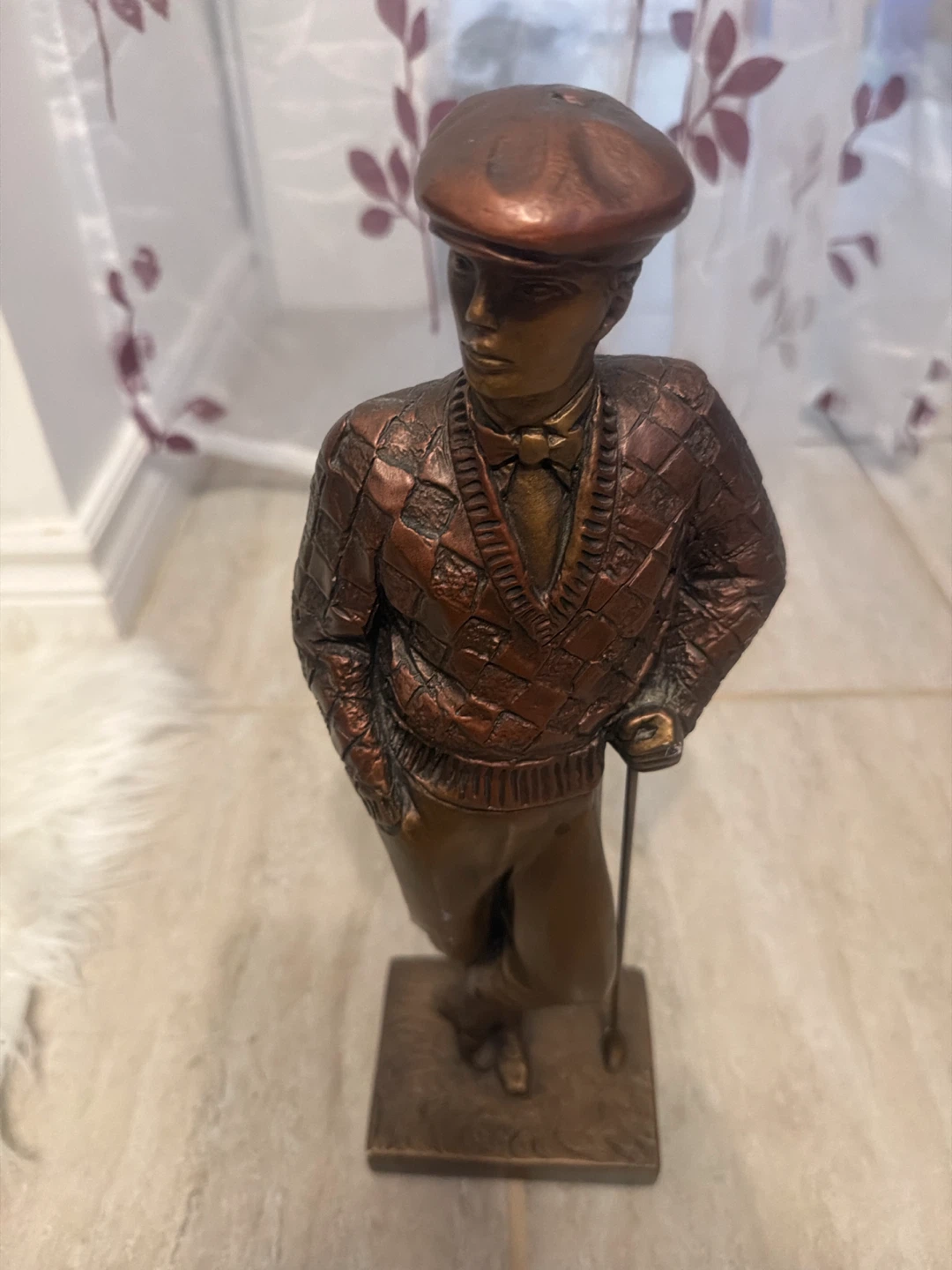 Bronze Golfer Statue