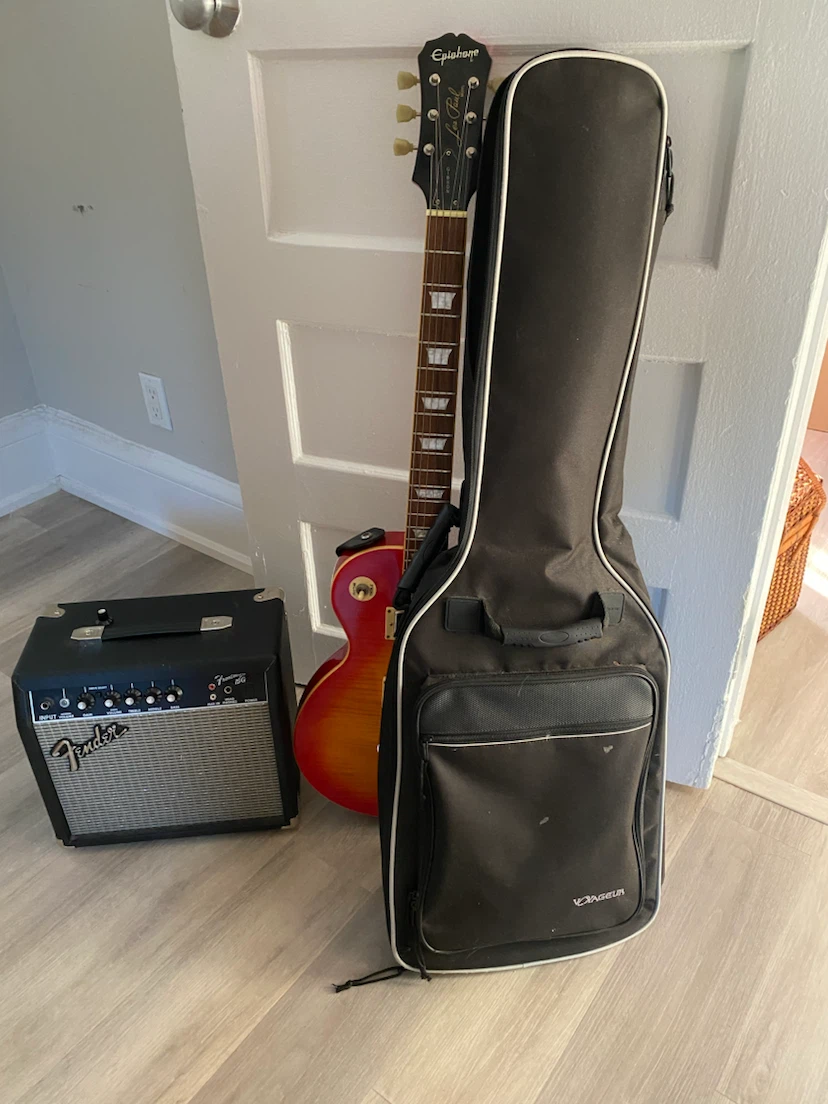 Fender Amp and Epiphone Electric Guitar - photo 4