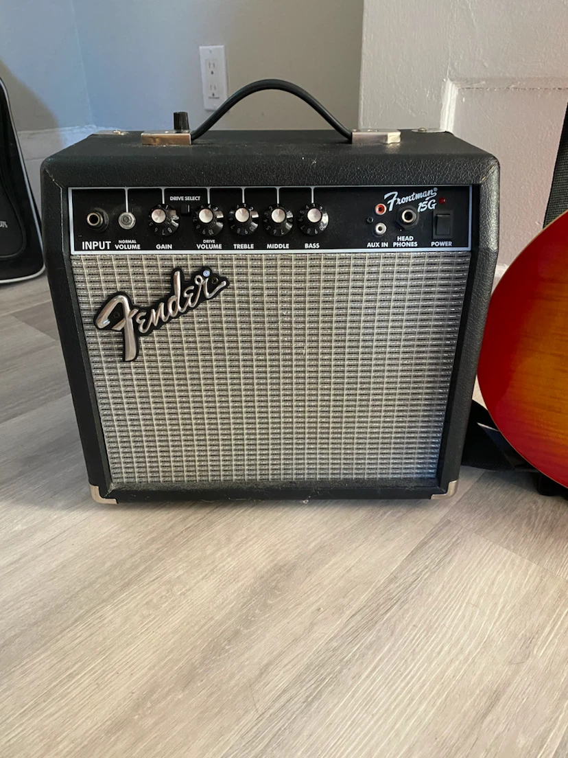 Fender Amp and Epiphone Electric Guitar - photo 2
