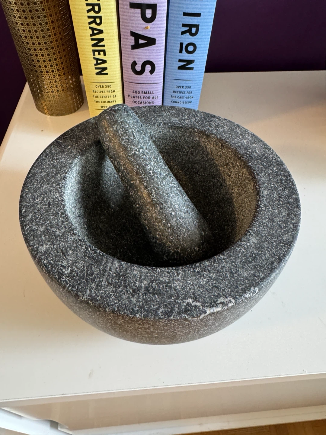 Granite Mortar and Pestle